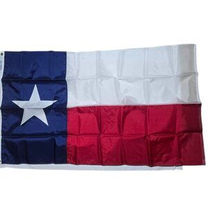 Texas State Flag 3x5 Ft Durable Nylon With Grommets For Outdoor Use